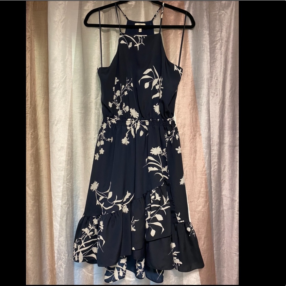 Joie Navy Floral Dress